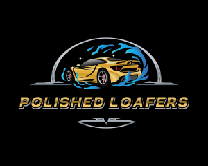 Car Wash Detailing logo design