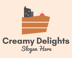 Cherry City Cake  logo design