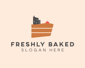 Cherry City Cake  logo design