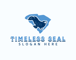 South Carolina Sea Lion logo design