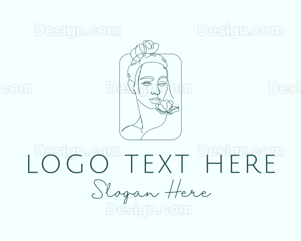 Feminine Wellness Lady Logo