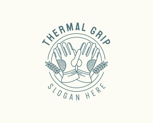 Backyard Gardening Gloves logo