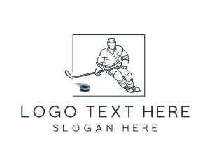 Hockey Player Tournament logo