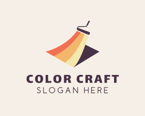 Paint Painting Roller logo