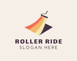 Paint Painting Roller logo