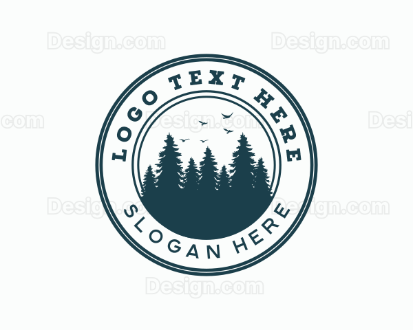 Pine Tree Forest Logo