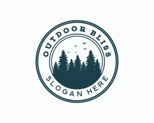 Pine Tree Forest logo design