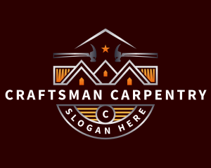 Carpenter Renovation Builder logo design