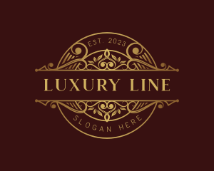 Luxury Floral Ornament logo design