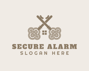 Secure Key Realtor logo design