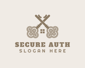 Secure Key Realtor logo design