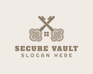 Secure Key Realtor logo design