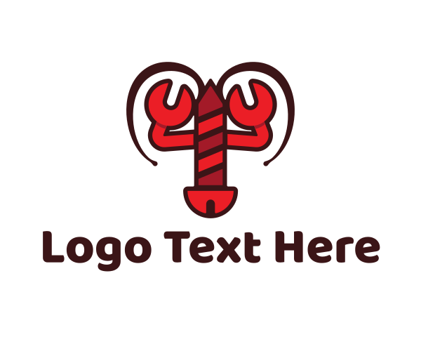Lobster logo example 1