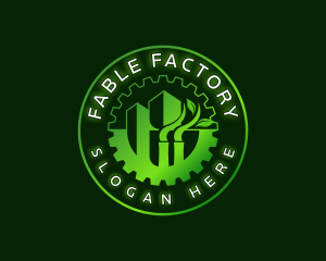 Manufacturing Gear Factory logo design