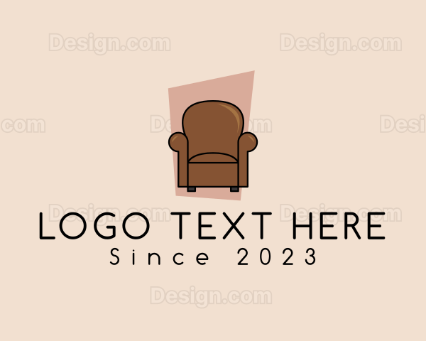 Seat Armchair Furniture Logo