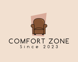 Seat Armchair Furniture logo design