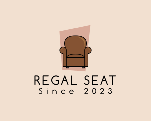 Seat Armchair Furniture logo design