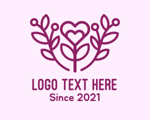 Purple Lovely Plant logo
