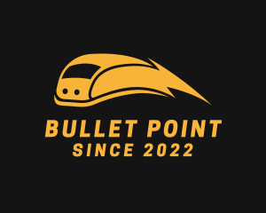 Lightning Bullet Train logo design