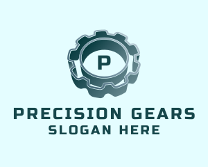 Mechanical Gear Cog logo design