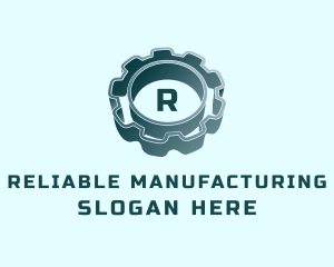 Mechanical Gear Cog logo design