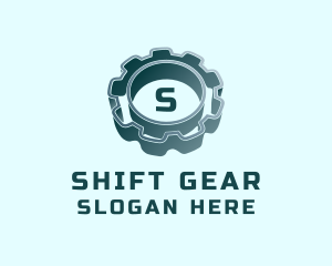 Mechanical Gear Cog logo design