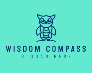 Cute Bird Owl logo