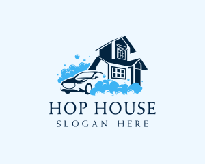 Car House Cleaner logo design