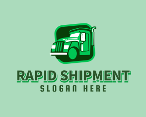 Vintage Truck Logistics logo design