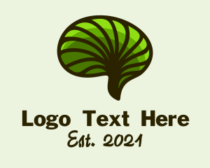 Green Healthy Brain  logo