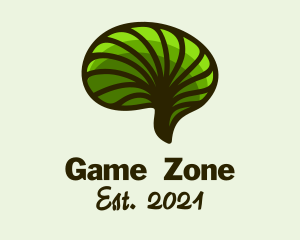 Green Healthy Brain  logo