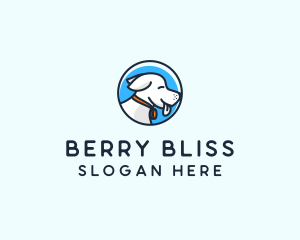 Happy Pet Puppy Dog logo design