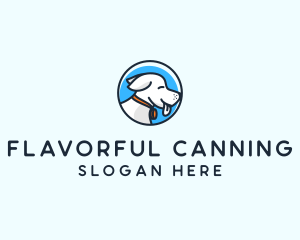 Happy Pet Puppy Dog logo design