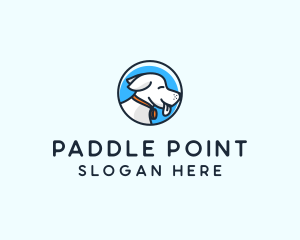 Happy Pet Puppy Dog logo design