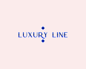 Stylish Luxury Diamond logo design