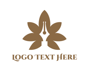 Brown Cannabis Pen logo