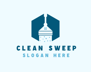 House Cleaning Squeegee logo design