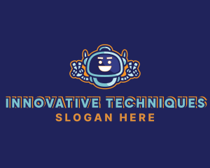 Mechanical Technology Robot logo design