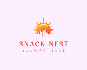 Sunny Nail Manicure logo design