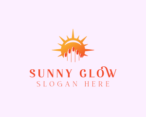 Sunny Nail Manicure logo design