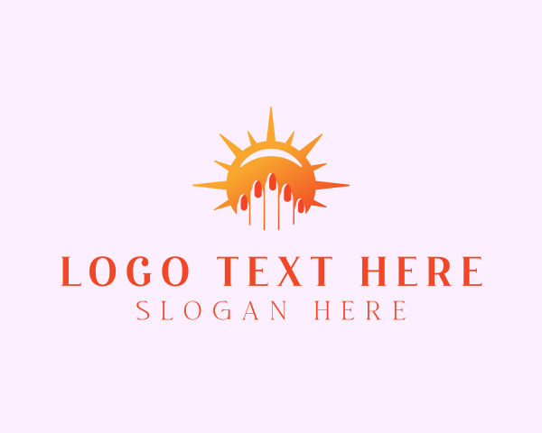 Nail Design logo example 3