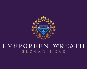 Royal Diamond Wreath logo design