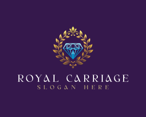 Royal Diamond Wreath logo design