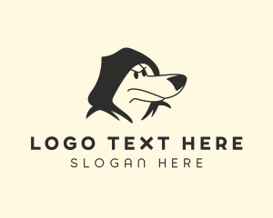 Angry Cartoon Dog logo