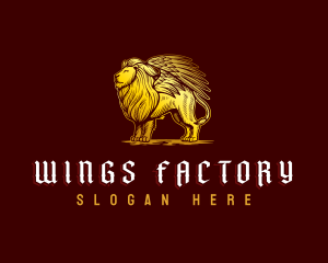 Griffin Lion Wings logo