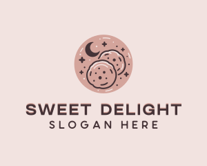 Sweet Moon Cookies logo design