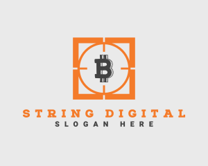 Digital Bank Cryptocurrency logo design