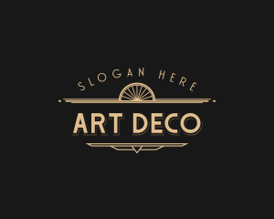 Art Deco Restaurant logo design