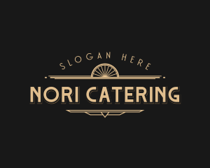 Art Deco Restaurant logo design