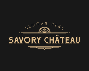 Art Deco Restaurant logo design